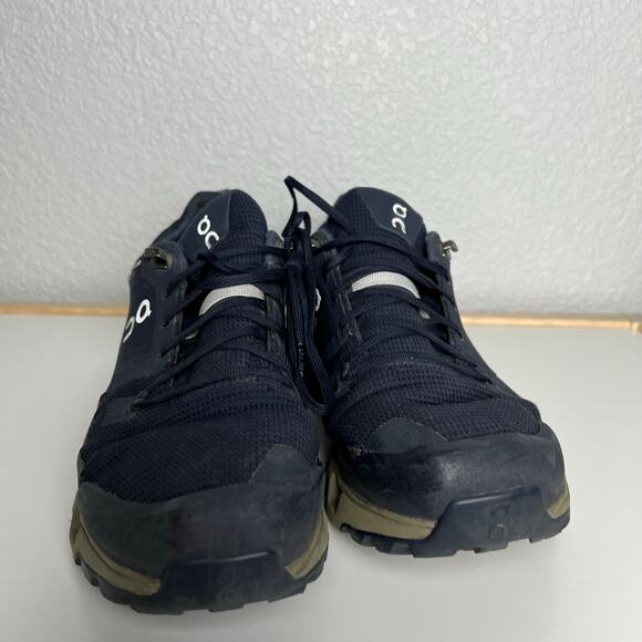On Running Cloudwander Waterproof Navy Blue Trail Shoes Men's Size 11 - Picture 4 of 13